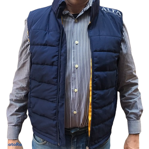 Colete puffer personalizável